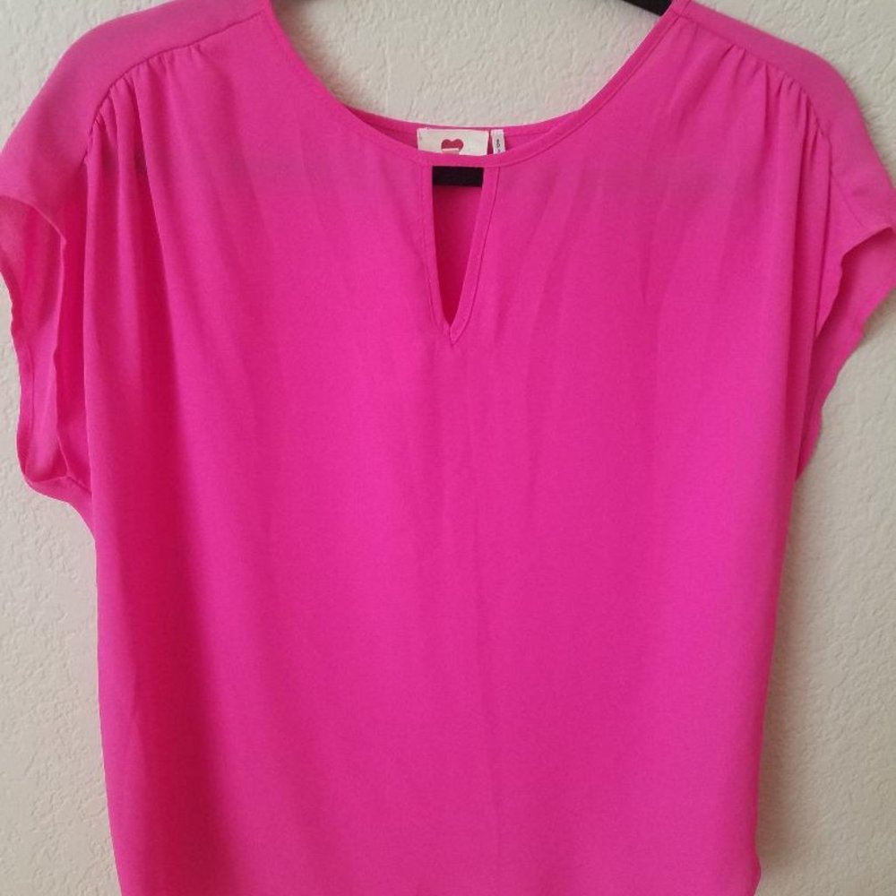 NWT Hot Pink Blouse